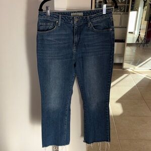 Topshop Blue Ankle Jeans